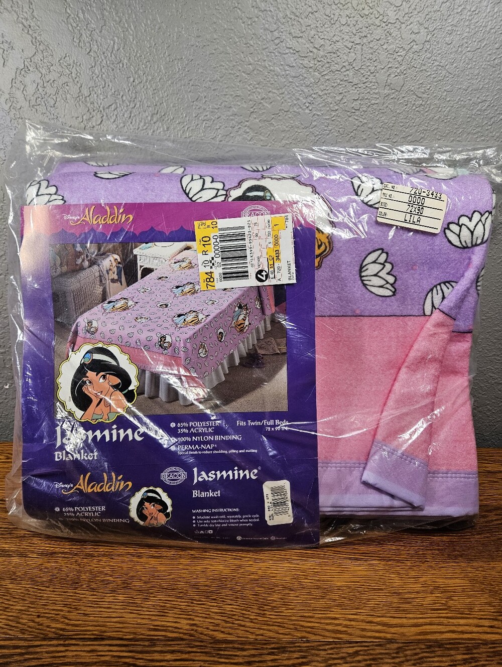 Disney Aladdin Jasmine Blanket